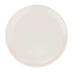 Bonna Coup Flat Plate 30cm White Porcelain Dinnerware