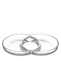 Leonardo Sezione Round Dish 31cm Glass Condiments Serveware