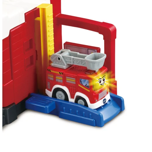 VTech Toot-Toot Drivers Fire Station Playset with Sounds & Lights - VTech - Image 5
