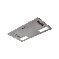 Elica ERA Integrated Cooker Hood Grey 60cm - Easy Maintenance & LED Lighting