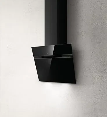 شفاط مطبخ مثبت على الحائط أسود Elica STRIPE LUX BL/A/90/Lx 90 سم - إليكا - Image 4