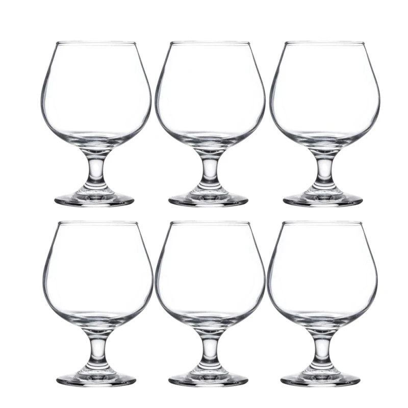 LibbeyGlass 340ml Set of 6 - Elegant Glassware for Entertaining - Libbey