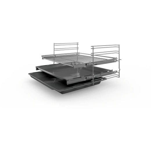 Bosch Serie 6 Built-In Electric Oven 60cm Black Stainless Steel - BOSCH - Image 3
