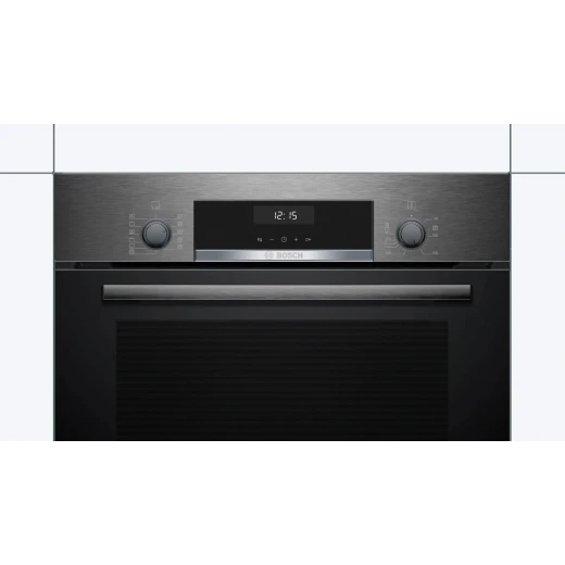 Bosch Serie 6 Built-In Electric Oven 60cm Black Stainless Steel - BOSCH - Image 7
