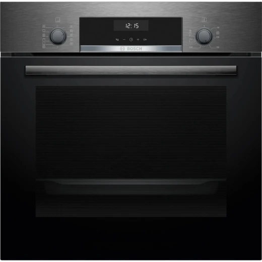 Bosch Serie 6 Built-In Electric Oven 60cm Black Stainless Steel Bosch Serie 6 Built-In Electric Oven 60cm Black Stainless Steel