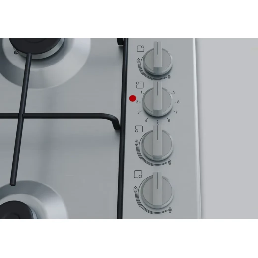 Bosch Serie 2 60cm Gas & Electric Hob - Stainless Steel - BOSCH - Image 5