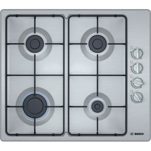 Bosch Serie2 60cm Stainless Steel Built-In Gas Hob - Efficient Cooking - BOSCH - Image 6