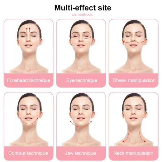 Glowtone Rose Quartz & Jade Facial Roller Gift Set – Dual-Sided Face, Eye, Neck & Foot Massager with Gua Sha – Beauty Tool for Men & Women (Pink) - Glowtone - Image 7