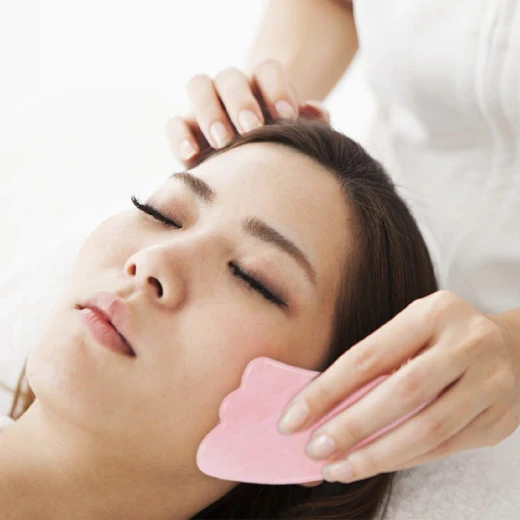 Glowtone Rose Quartz & Jade Facial Roller Gift Set – Dual-Sided Face, Eye, Neck & Foot Massager with Gua Sha – Beauty Tool for Men & Women (Pink) - Glowtone - Image 8