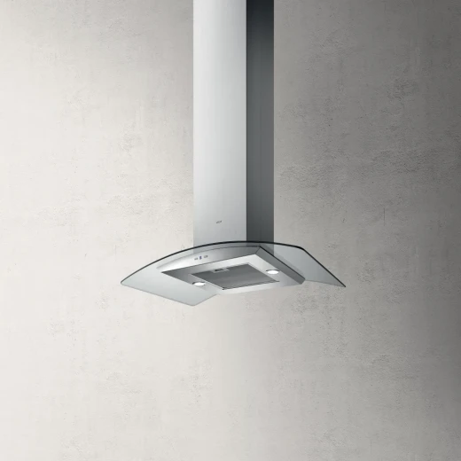 Elica Reef Island Stainless Steel 90cm Cooker Hood - Powerful Extraction - Elica - Image 2
