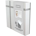 Dooky Baby Handprint Frame & Memory Box Set – Clay Kit, Photo 26x17cm, Memory Box 16.5x24x5.2cm – Safe DIY Keepsake Gift - Dooky