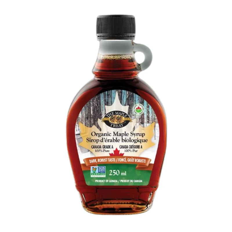 L.B. Maple Treat Organic Maple Syrup 250ml - Natural Sweetener - L.B. Maple Treat