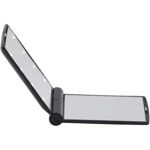 Browgame Cosmetics LED Pocket Mirror Crystal Clear for Makeup and Tweezing Portable Beauty Tool - Browgame cosmetics - Image 4