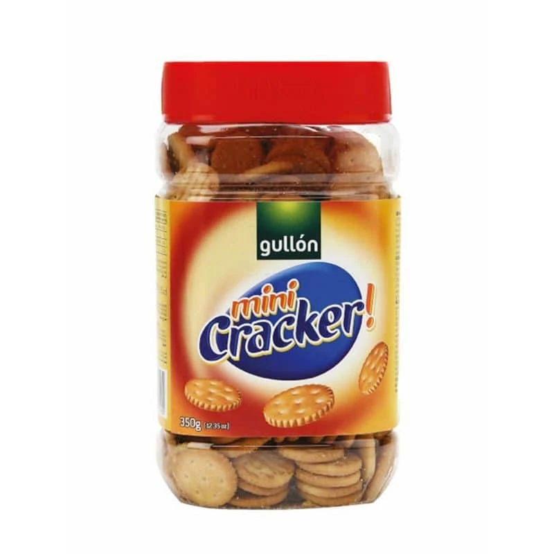 Gullon Mini Crackers 350g - Delicious & Crunchy Snack for All Ages - Gullon