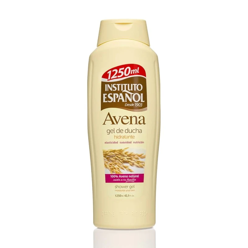 Instituto Español Shower Gel 1250ml, Moisturizing Body Wash with Gentle Formula, Suitable for All Skin Types - Instituto espanol