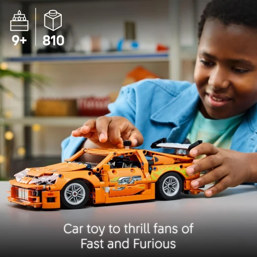 LEGO Technic Fast and Furious Toyota Supra MK4 Building Kit- Toy Car for Kids, Boys, and Girls, Ages 9+ - Creative Gift for Fast and Furious Car Fans - Realistic Engineering Details - 42204 - LEGO - Image 2