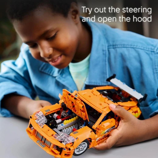 LEGO Technic Fast and Furious Toyota Supra MK4 Building Kit- Toy Car for Kids, Boys, and Girls, Ages 9+ - Creative Gift for Fast and Furious Car Fans - Realistic Engineering Details - 42204 - LEGO - Image 3