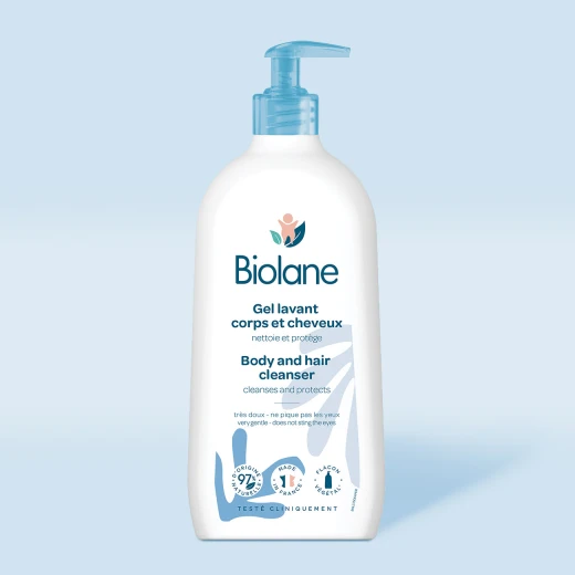 Biolane Baby Hair & Body Wash 350ml - Gentle Cleanser for Sensitive Skin - Biolane - Image 2