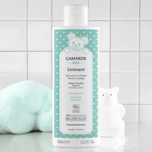 Gamarde Organic Liniment 400ml - Baby Diaper Change Cleanser - Gamarde - Image 3