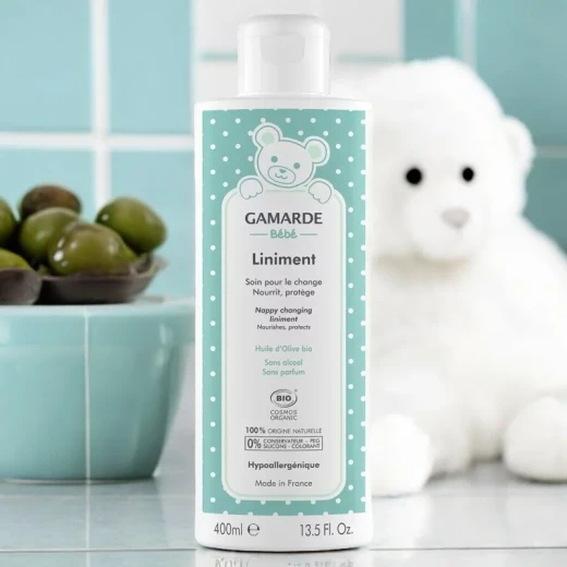 Gamarde Organic Liniment 400ml - Baby Diaper Change Cleanser - Gamarde - Image 4