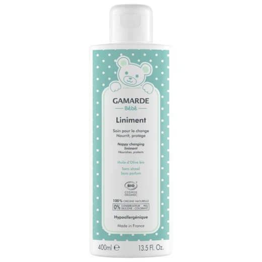 Gamarde Organic Liniment 400ml - Baby Diaper Change Cleanser