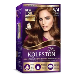 Wella Koleston Permanent Hair Dye Chestnut 5/4 - Long-Lasting Color