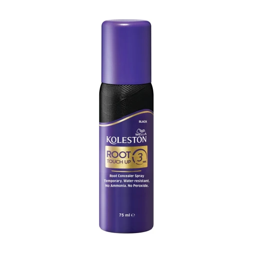 Wella Becare Root Touch-Up Spray Black 75ml - Gray Hair Coverage Wella Becare Root Touch-Up Spray Black 75ml - Gray Hair Coverage
