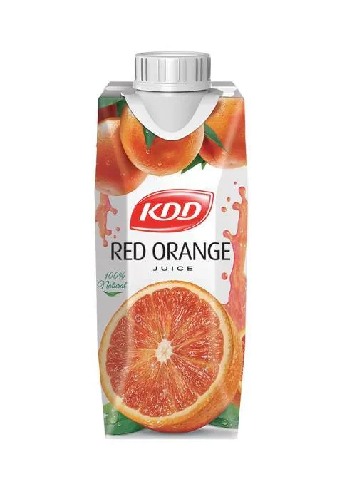KDD Red OraKDD Red Orange Juice 250ml (Prisma Pack) | 100% Natural Juice | No Added Sugar or Preservatives | Refreshing & Healthy Drink - KDD