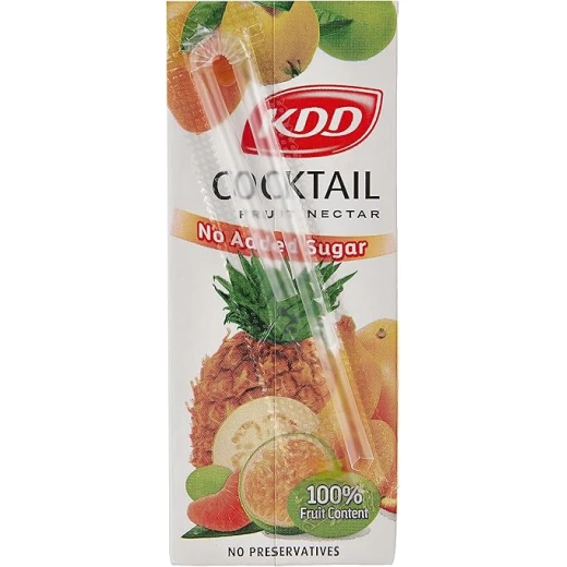 KDD Nectar Cocktail 180ml, Refreshing Mixed Fruit Drink, Delicious Blend of Natural Flavors, Perfect On-the-Go Beverage for All Ages KDD Nectar Cocktail 180ml, Refreshing Mixed Fruit Drink, Delicious Blend of Natural Flavors, Perfect On-the-Go Beverage for All Ages