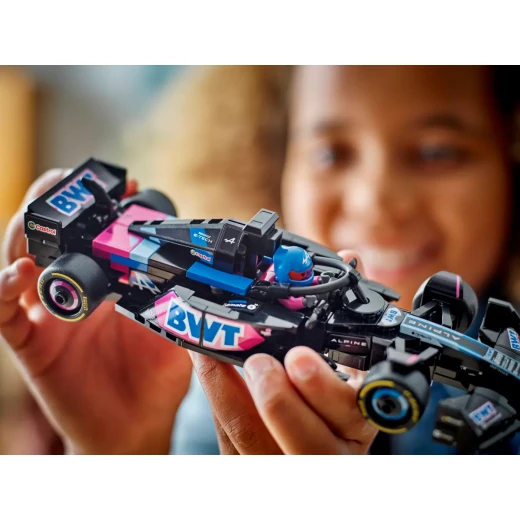 من ليجو سبيد تشامبيونز سيارة سباق بي دبيلو تي جبال الألب F1 A524 (77248) – لعبة تركيب للأطفال من عمر 10 سنوات فأكثر | سيارة فورمولا 1 واقعية | هدية مثالية للأولاد والبنات - ليجو - Image 3