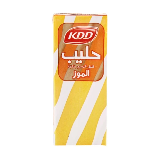حليب الموز 900 مل - مشروب كريمي ولذيذ بنكهة الموز، مغذي ومنعش ومثالي لجميع الأعمار من كي دي دي حليب الموز 900 مل - مشروب كريمي ولذيذ بنكهة الموز، مغذي ومنعش ومثالي لجميع الأعمار من كي دي دي