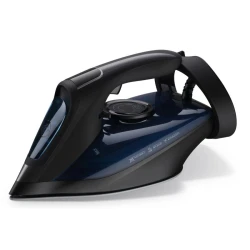 مكواة بخار شارك BSI-3200 بقوة 3200 واط - كي سريع وفعال وقوي، درجة حرارة قابلة للتعديل، مانعة للتنقيط والترسبات الكلسية، عناية فائقة بالأقمشة، مثالية للاستخدام المنزلي والمهني