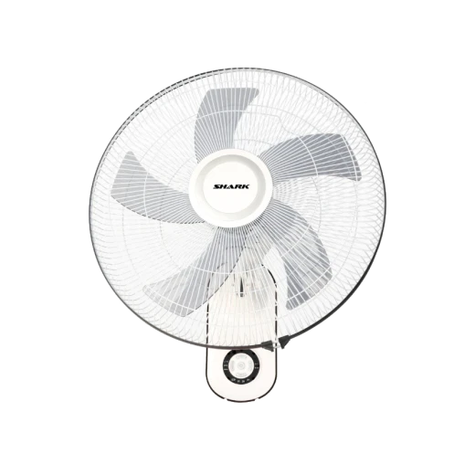 مروحة سقف شارك WF-600 بيضاء مقاس 18 بوصة - 4 سرعات قابلة للتعديل تشغيل هادئ وموفر للطاقة  تصميم عصري لغرف النوم وغرف المعيشة والمكاتب وتهوية مريحة