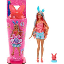 Mattel Barbie Pop Reveal Bright Bunny Doll & Accessories Set for Kids Imaginative Play Scented Toy