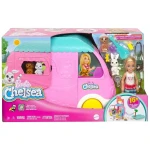 Barbie Chelsea 2 in 1 Camper Playset with Doll & Accessories, Transforming Campsite, Kids Adventure Toy - Barbie