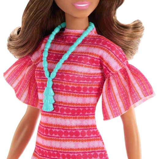 Mattel Barbie & Teresa Friendship Fashion Doll with Removable Outfit & Necklace for Kids - Barbie - Image 2