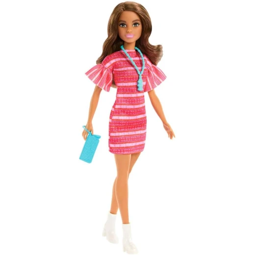 Mattel Barbie & Teresa Friendship Fashion Doll with Removable Outfit & Necklace for Kids - Barbie - Image 3