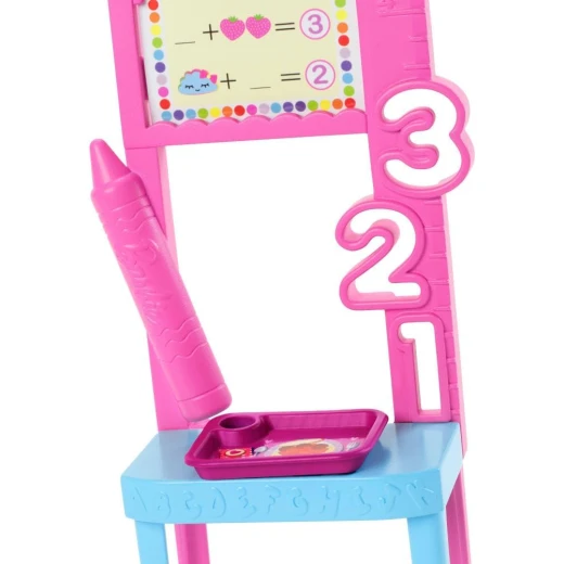 Barbie Teacher Playset with Brunette Doll & Toddler Classroom Accessories Imaginative Role Play Gift - Barbie - Image 5