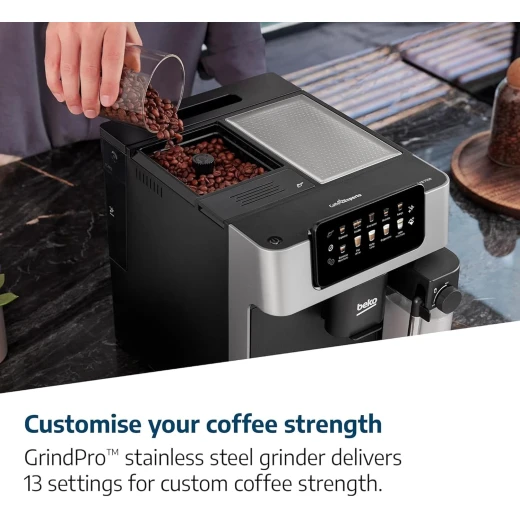 Beko Caffe Experto Bean to Cup Coffee Machine - Stainless Steel, Automatic Brewing - Beko - Image 10