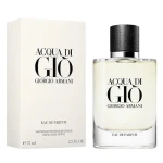 Giorgio Armani Acqua Di Gio Eau de Parfum for Men 75ml Refillable Spray Fresh Aquatic Fragrance - Giorgio Armani