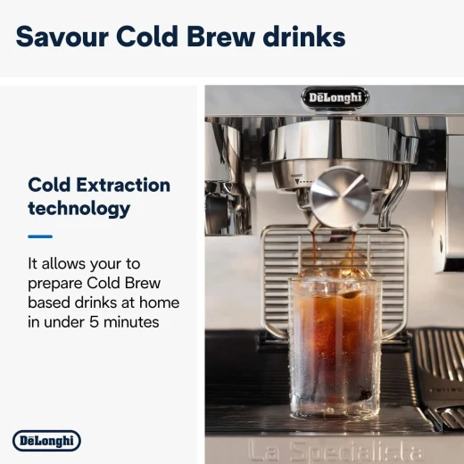 De'Longhi La Specialista Maestro Cold Brew Coffee Machine - Metal - De'Longhi - Image 7