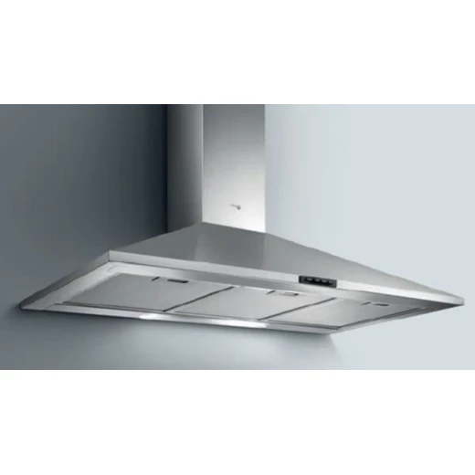 ELBA ELCIR IX90R 90cm Stainless Steel Curved Glass Range Hood ELBA ELCIR IX90R 90cm Stainless Steel Curved Glass Range Hood