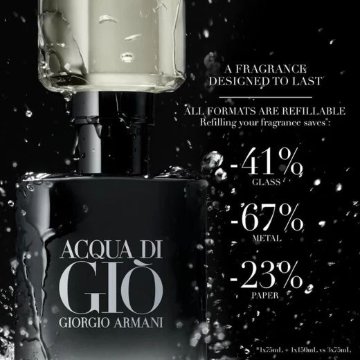 Giorgio Armani Acqua Di Gio Parfum 100ml: Long Lasting Marine Fragrance for Men - Giorgio Armani - Image 2