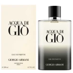 Giorgio Armani Acqua Di Gio Eau De Parfum 200ml Refillable for Men Fresh & Long Lasting Fragrance - Giorgio Armani