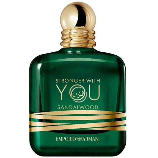 Giorgio Armani Stronger With You Sandalwood Eau de Parfum for Men 100ml Woody Fragrance Long Lasting Scent - Giorgio Armani - Image 2