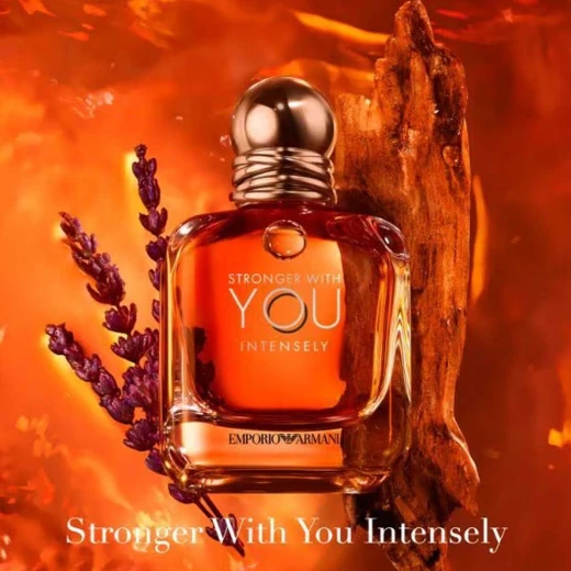 Emporio Armani Stronger With You Intensely Eau de Parfum 150ml Men's Fragrance Evening Wear Gift for Him - Emporio Armani - Image 5