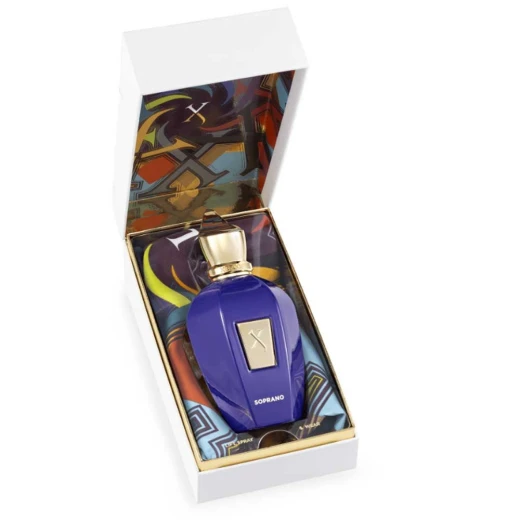 Xerjoff Soprano Eau de Parfum 100ml Floral Woody Unisex Fragrance Silk Scarf Gift Set Luxurious Perfume - Xerjoff - Image 4