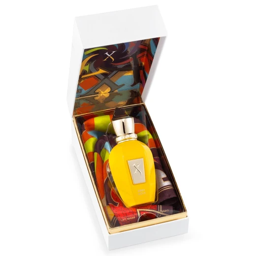 Xerjoff Erba Gold Eau de Parfum 50ml Unisex Fragrance Luxury Citrus Vanilla Scent with Silk Scarf - Xerjoff - Image 3