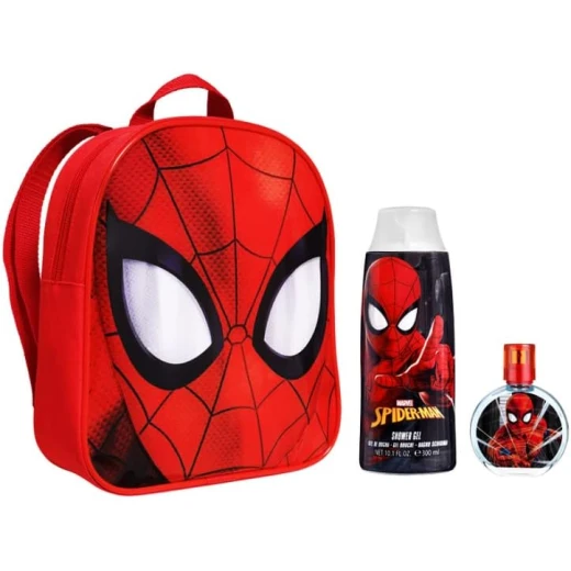 Marvel Spiderman Backpack Gift Set: EDT 50ml & Shower Gel Marvel Spiderman Backpack Gift Set: EDT 50ml & Shower Gel