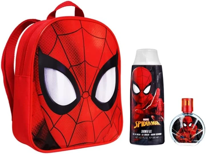 Marvel Spiderman Backpack Gift Set: EDT 50ml & Shower Gel